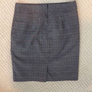 Ann Taylor LOFT Pencil Skirt, 4, gray/purple